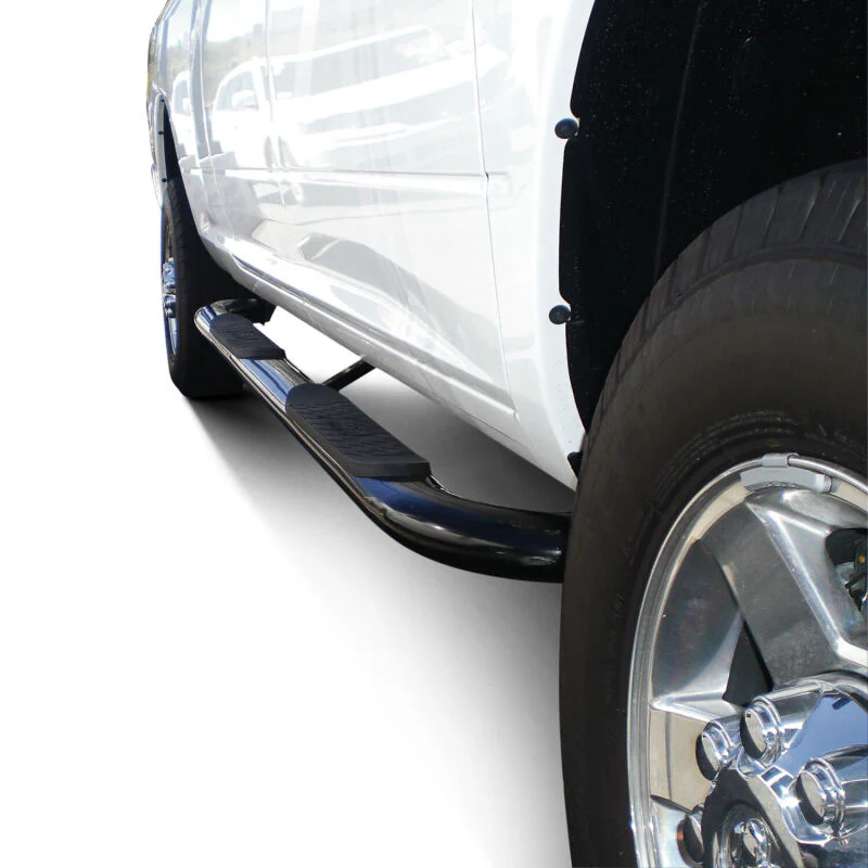 Westin 2010-2018 Dodge/Ram 25/3500 Mega Cab Platinum 4 Oval Nerf Step Bars - Black - Image 4