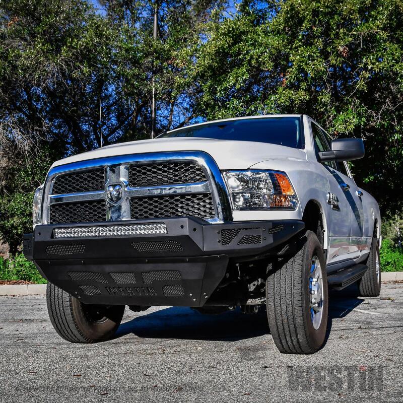 Westin 2010-2019 Dodge Ram 2500/3500 ( Old Body Style ) Pro-Mod Front Bumper - Textured Black - Image 3