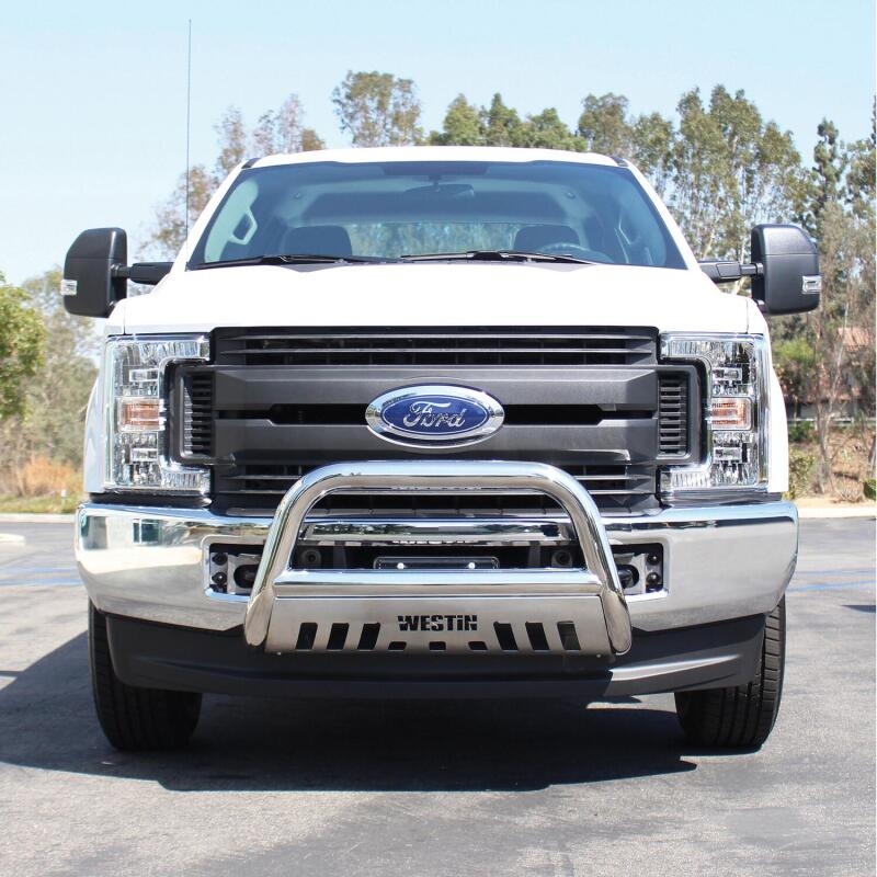 Westin 2011-2016 Ford F-250/350/450/550 Super Duty E-Series Bull Bar - SS - Image 3