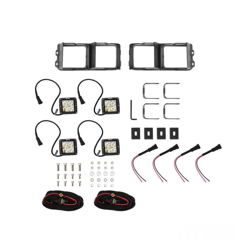 Westin 2011-2016 Ford F-250/350/450/550 Super Duty Pro-Mod Front Bumper - Textured Black - Image 12
