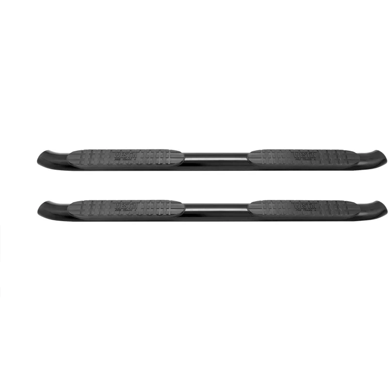 Westin 2014-2018 Chevrolet/GMC Silverado Sierra 1500 Dbl Cab PRO TRAXX 4 Oval Nerf Step Bars - Black - Image 8