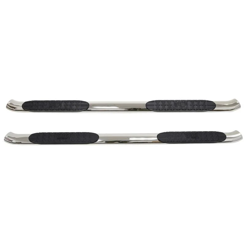Westin 2014-2018 Chevy Silverado 1500 Crew Cab PRO TRAXX 4 Oval Nerf Step Bars - SS - Image 8