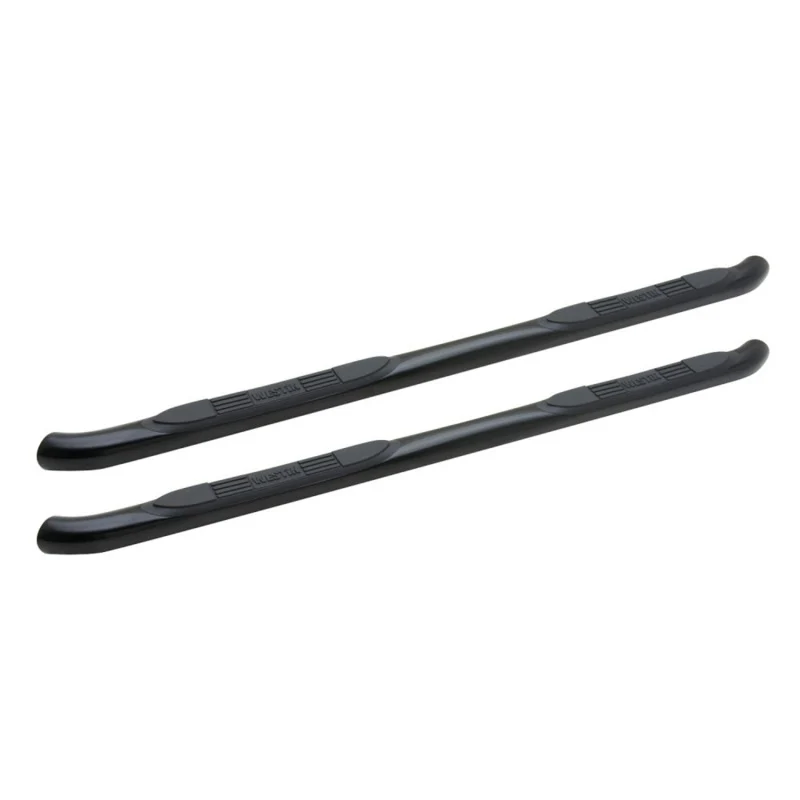 Westin 2014-2018 Chevy Silverado 1500 Dbl Cab (Rocker Mount) E-Series 3 Nerf Step Bars - Black - Image 2