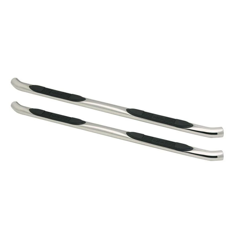 Westin 2014-2018 Chevy Silverado 1500 Dbl Cab (Rocker Mount) E-Series 3 Nerf Step Bars - SS - Image 6