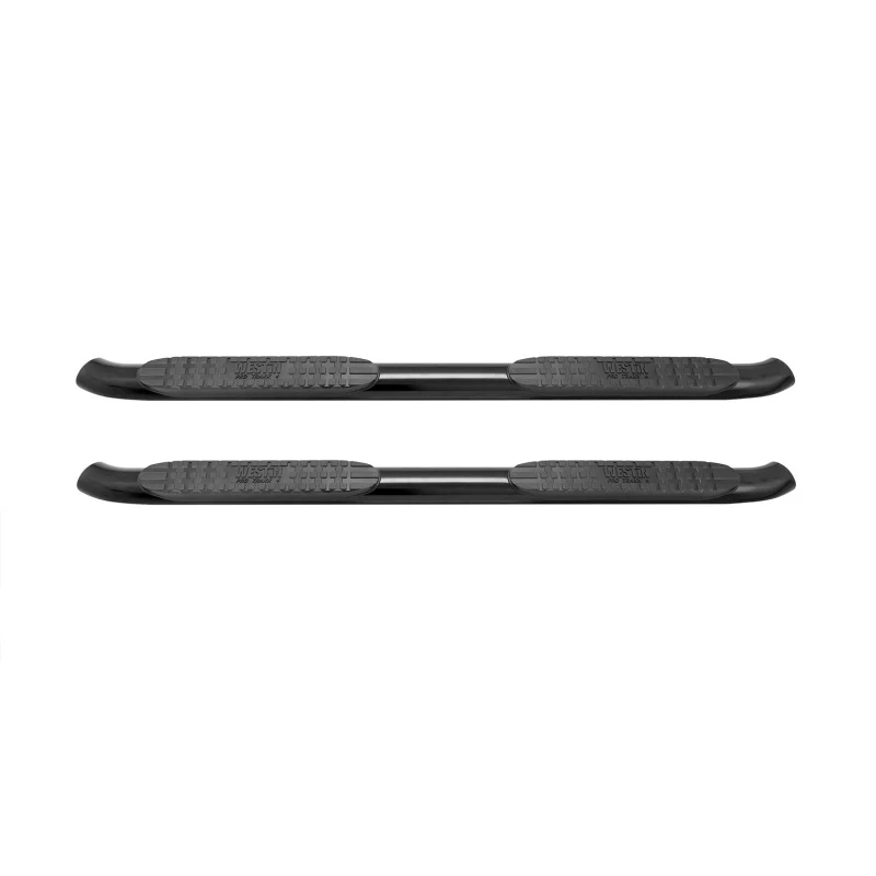 Westin 2014-2018 Chevy Silverado 1500 Reg Cab PRO TRAXX 4 Oval Nerf Step Bars - Black - Image 3
