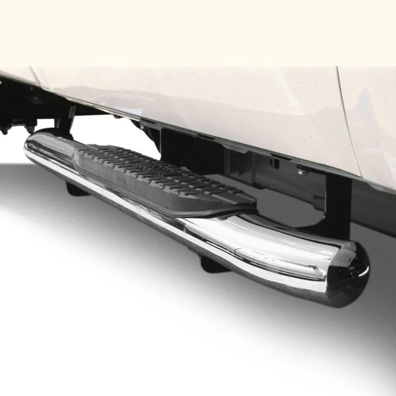 Westin 2014-2018 Chevy Silverado 1500 Reg Cab PRO TRAXX 4 Oval Nerf Step Bars - SS - Image 4