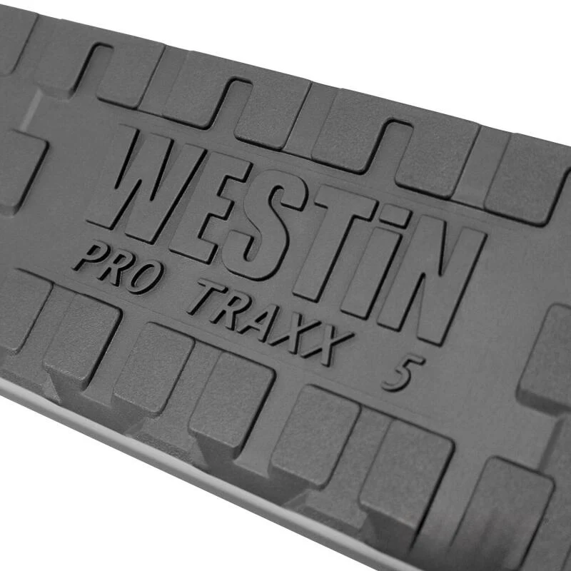 Westin 2014-2018 Chevy Silverado 1500 Reg Cab PRO TRAXX 5 Oval Nerf Step Bars - Black - Image 5