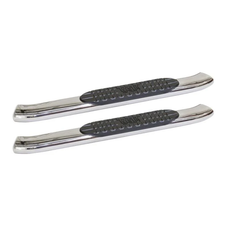 Westin 2015-2018 Chevy Silv 25/3500 Reg Cab Dsl (Rocker Mount) PRO TRAXX 5 Oval Nerf Step Bars - SS - Image 2