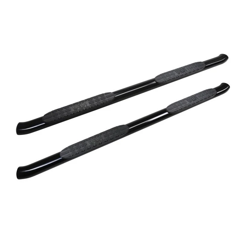 Westin 2019-2026 Chevy Silverado/Sierra 1500 Crew Cab Non LD PRO TRAXX 4 Oval Nerf Step Bars - Black - Image 2