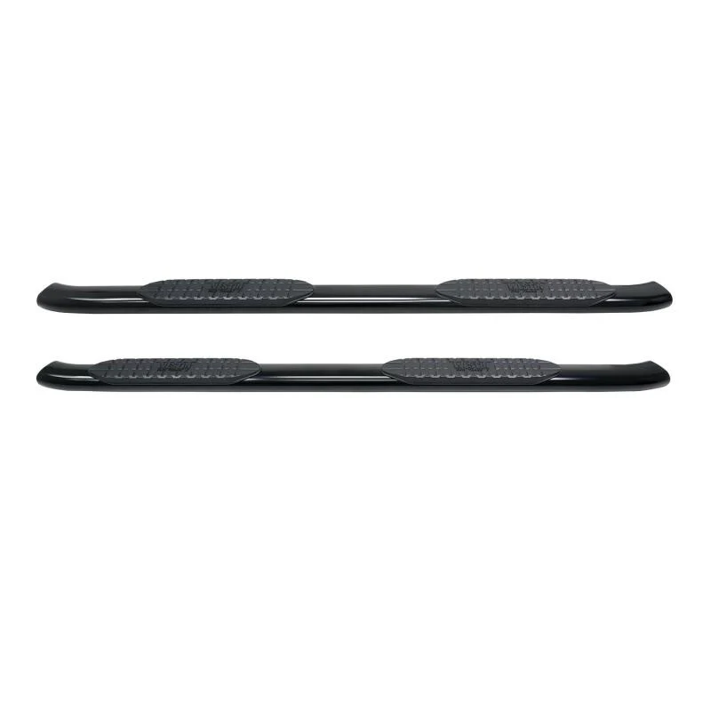 Westin 2019 Chevrolet Silverado/Sierra 1500 Crew Cab Non LD PRO TRAXX 5 Oval Nerf Step Bars - Black - Image 11