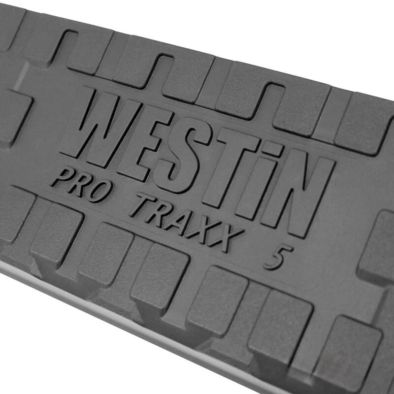 Westin 2019 Chevrolet Silverado/Sierra 1500 Crew Cab Non LD PRO TRAXX 5 Oval Nerf Step Bars - Black - Image 14