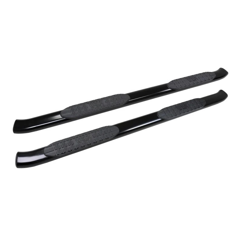 Westin 2019 Chevrolet Silverado/Sierra 1500 Crew Cab Non LD PRO TRAXX 5 Oval Nerf Step Bars - Black - Image 2