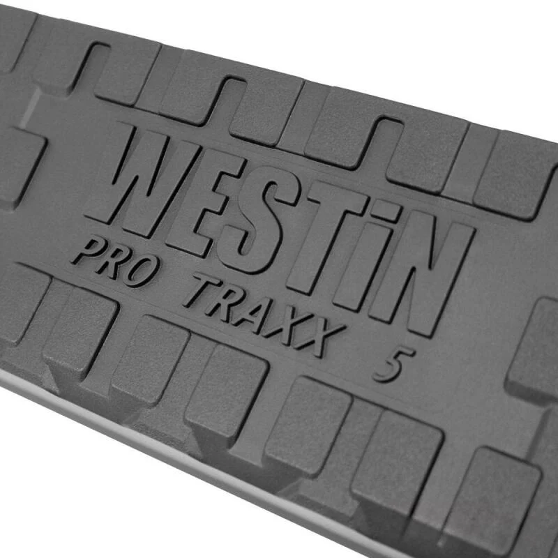 Westin 2019 Chevrolet Silverado/Sierra 1500 Crew Cab Non LD PRO TRAXX 5 Oval Nerf Step Bars - SS - Image 3