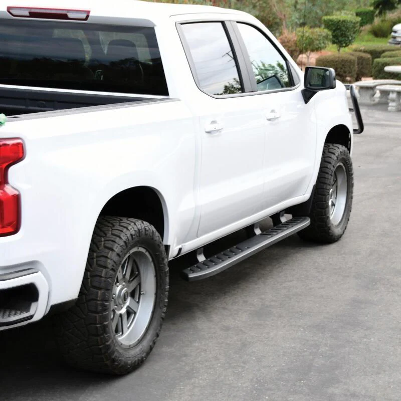 Westin 2019 Chevrolet Silverado/Sierra 1500 Crew Cab Thrasher Running Boards - Textured Black - Image 6