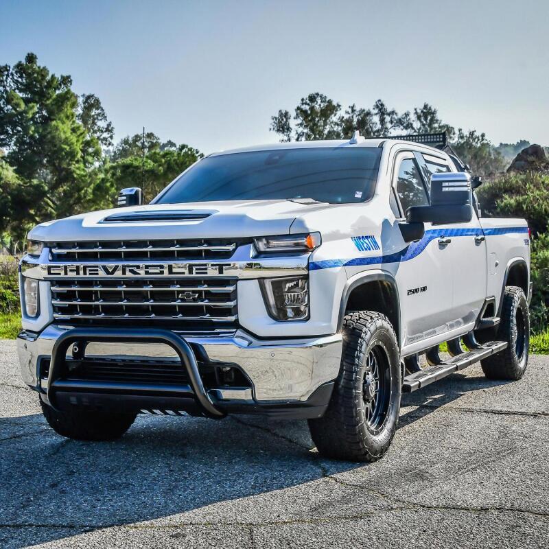 Westin 2020 Chevy Silverado 2500/3500 E-Series Bull Bar - Black - Image 4