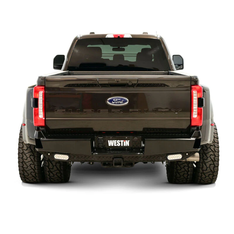 Westin 23-25 Ford F-250/350/450/550/600 HDX Bandit Rear Bumper - Black - Image 4