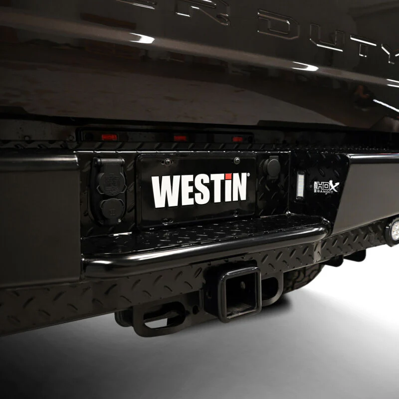 Westin 23-25 Ford F-250/350/450/550/600 HDX Bandit Rear Bumper - Black - Image 6