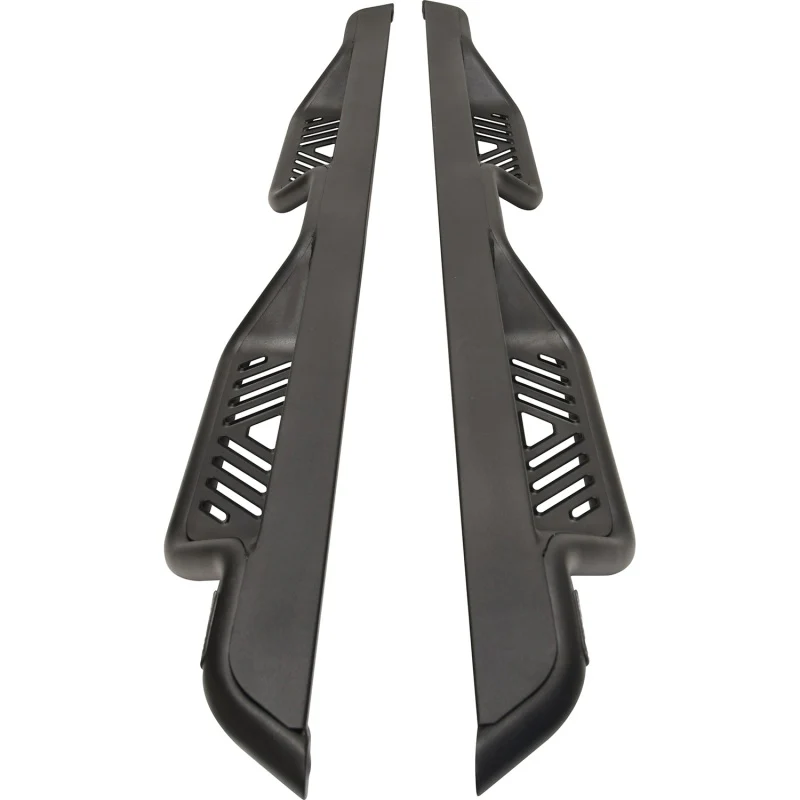 Westin 99-13 Chevrolet Silverado 1500 (Ext. Cab) Outlaw Drop Nerf Step Bars - Textured Black - Image 13