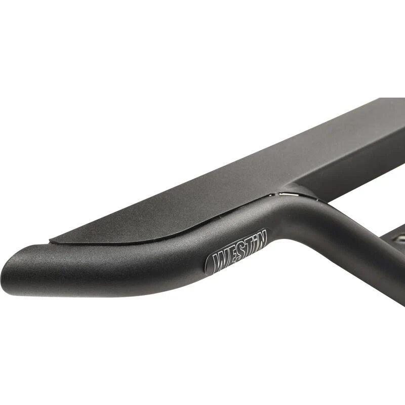 Westin 99-13 Chevrolet Silverado 1500 (Ext. Cab) Outlaw Drop Nerf Step Bars - Textured Black - Image 18