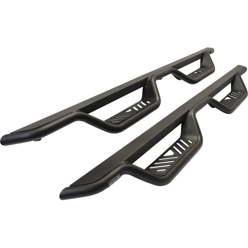 Westin 99-13 Chevrolet Silverado 1500 (Ext. Cab) Outlaw Drop Nerf Step Bars - Textured Black - Image 2