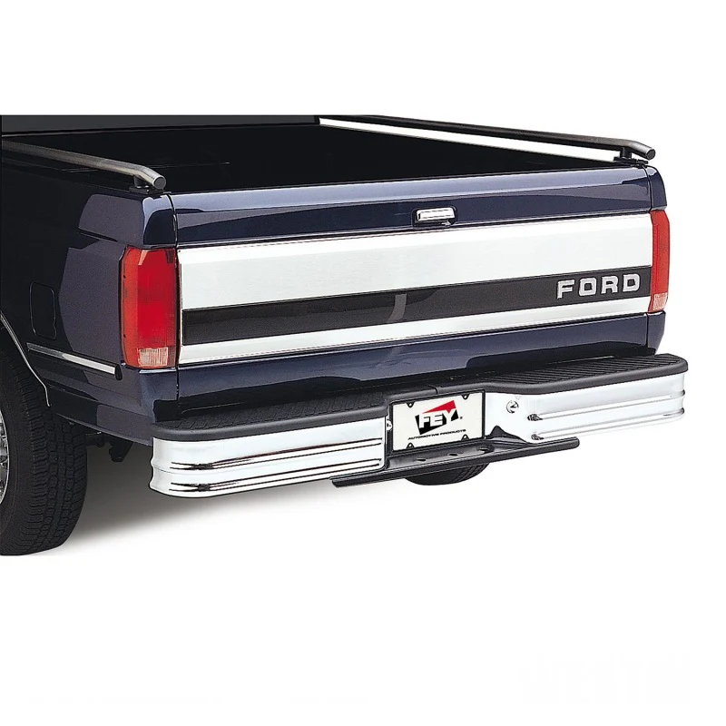 Westin/Fey 67-96 F-Series Style Side / 97-98 F-250/350 HD Surestep Universal Bumper - Chrome - Image 3