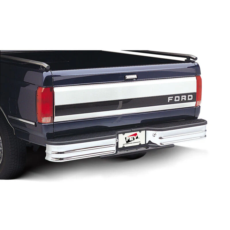 Westin/Fey 67-96 F-Series Style Side / 97-98 F-250/350 HD Surestep Universal Bumper - Chrome - Image 4
