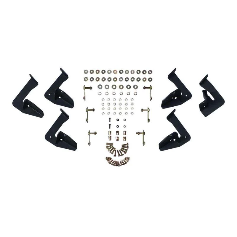 Westin Ford 1999-2016 F-250/350/450/550 Crew Cab HDK Stainless Drop Nerf Steps - Textured Black - Image 10