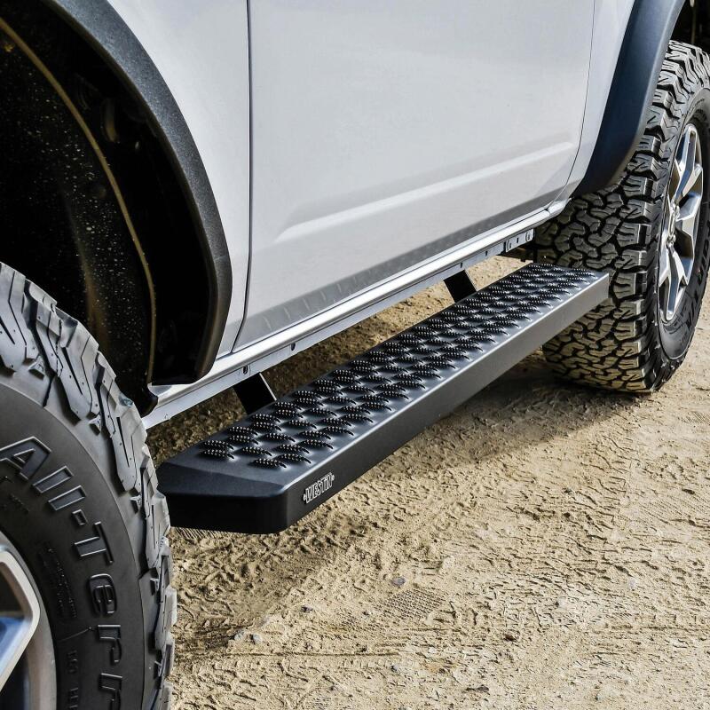 Westin Grate Steps Running Boards 54 in - Textured Black - Image 5