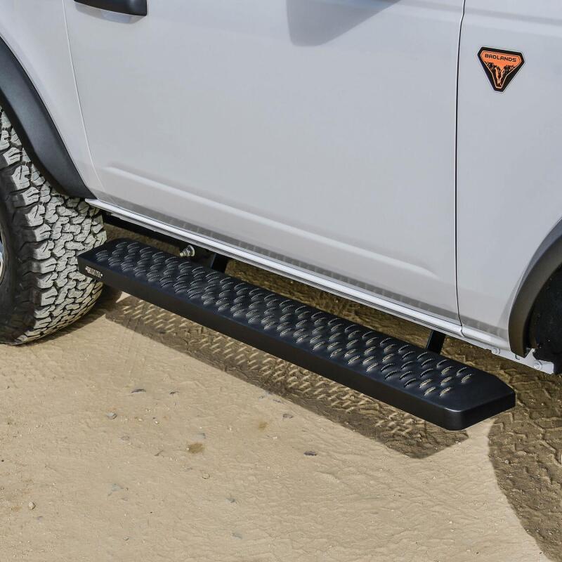 Westin Grate Steps Running Boards 54 in - Textured Black - Image 6