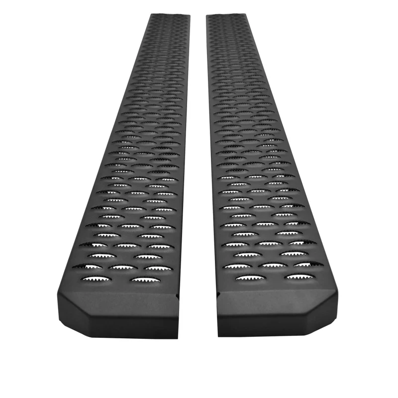 Westin Grate Steps Running Boards 68 in - Textured Black - Image 11