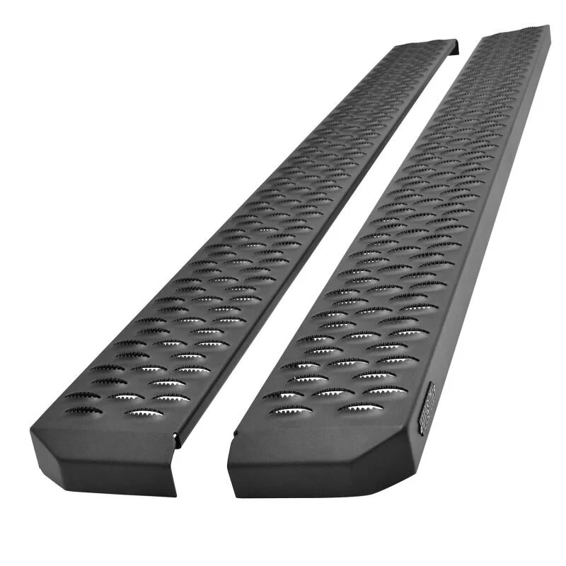 Westin Grate Steps Running Boards 68 in - Textured Black - Image 2