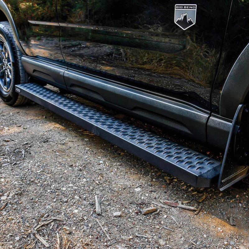 Westin Grate Steps Running Boards 68 in - Textured Black - Image 3