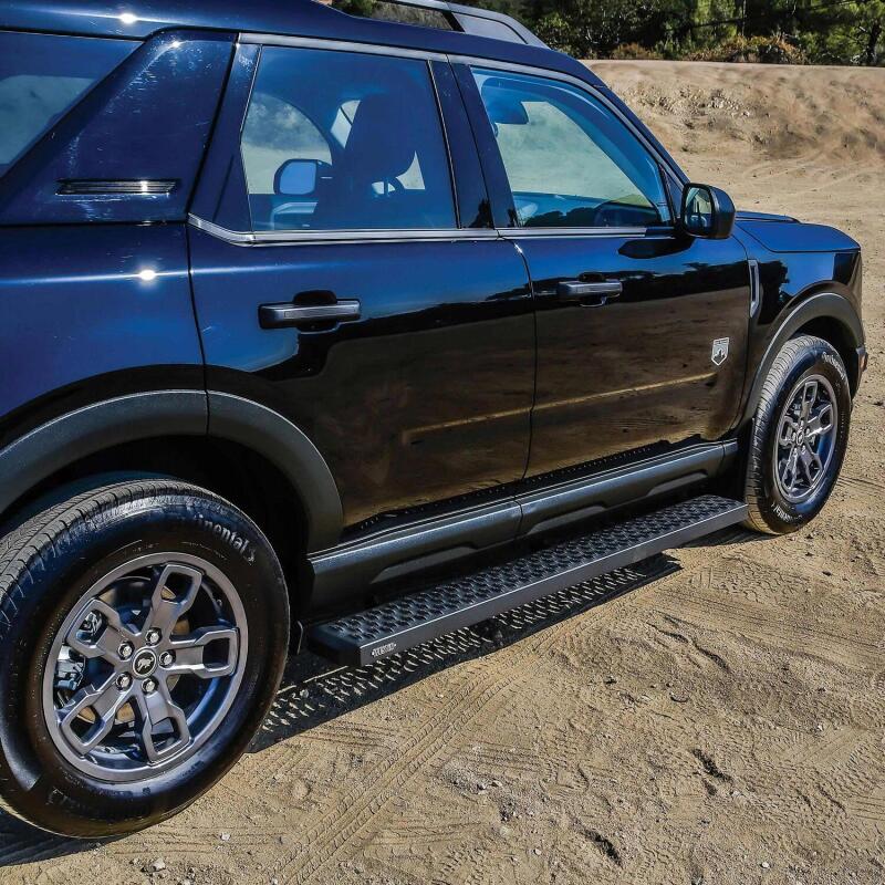 Westin Grate Steps Running Boards 68 in - Textured Black - Image 4