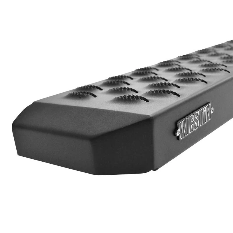 Westin Grate Steps Running Boards 75 in - Textured Black - Image 10
