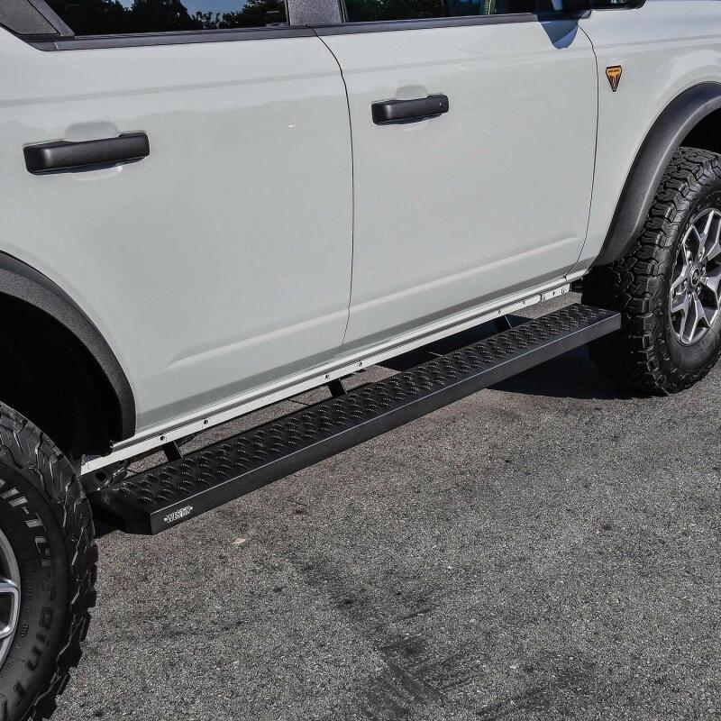 Westin Grate Steps Running Boards 75 in - Textured Black - Image 3
