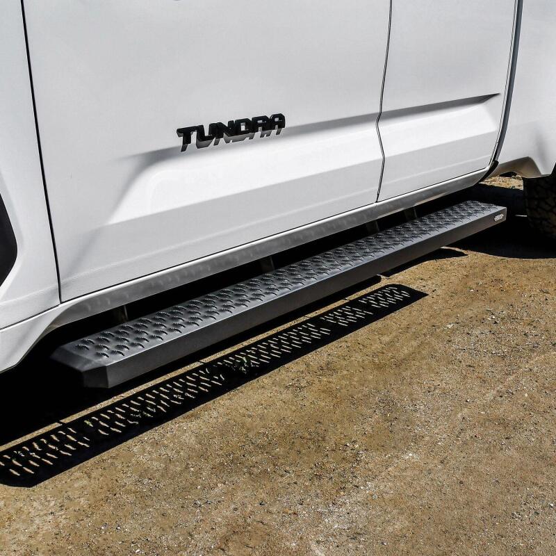 Westin Grate Steps Running Boards 79 in - Textured Black - Image 11