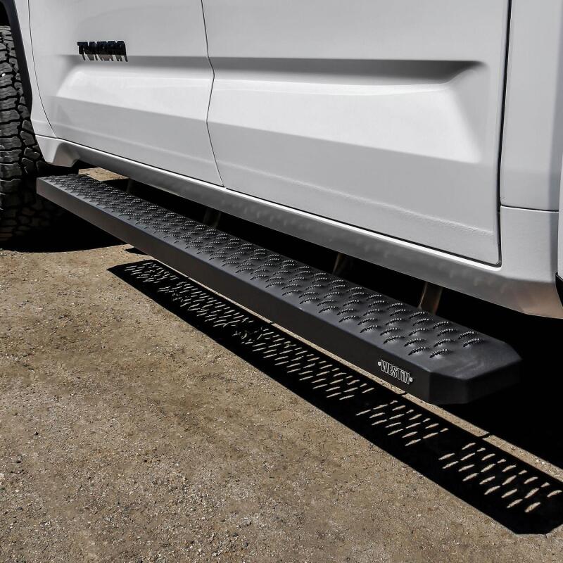 Westin Grate Steps Running Boards 79 in - Textured Black - Image 4