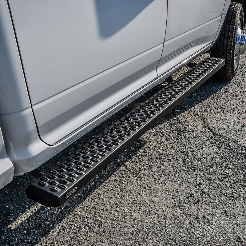 Westin Grate Steps Running Boards 83 in - Textured Black - Image 4