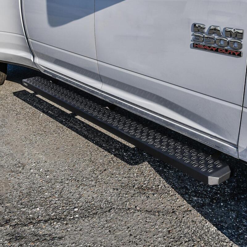 Westin Grate Steps Running Boards 83 in - Textured Black - Image 6