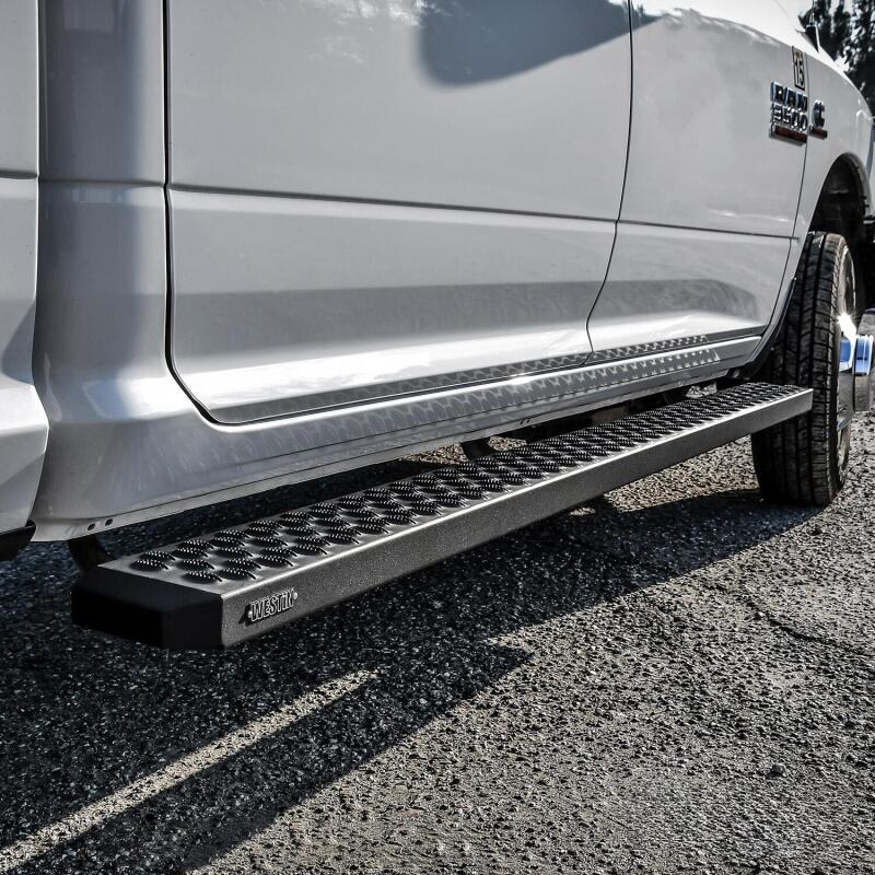 Westin Grate Steps Running Boards 83 in - Textured Black - Image 7
