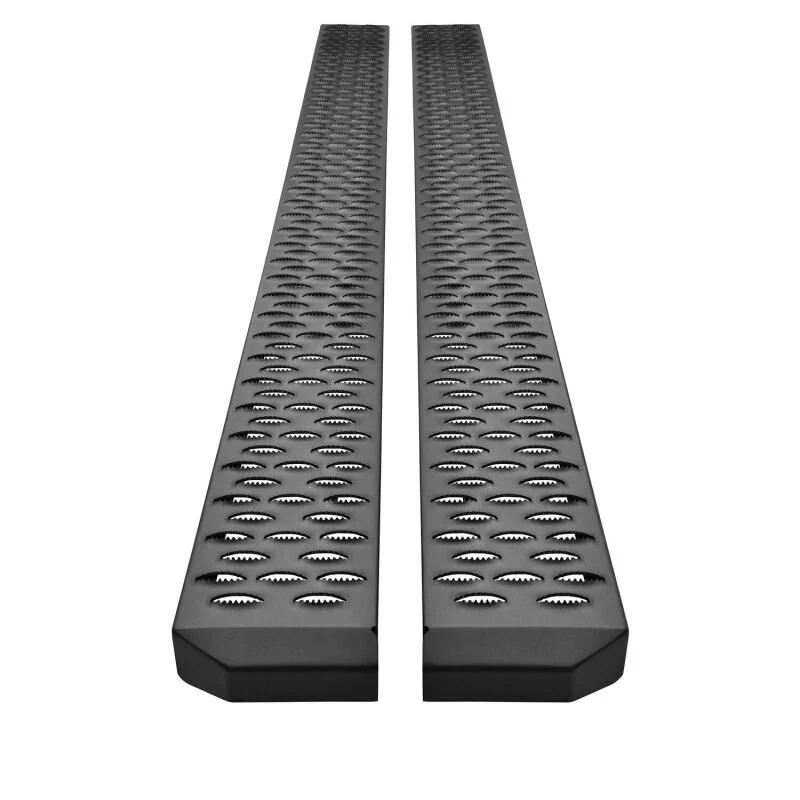 Westin Grate Steps Running Boards 83 in - Textured Black - Image 8