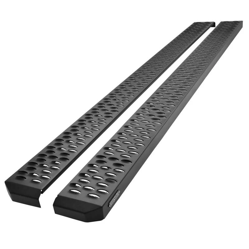 Westin Grate Steps Running Boards 86 in - Textured Black - Image 2