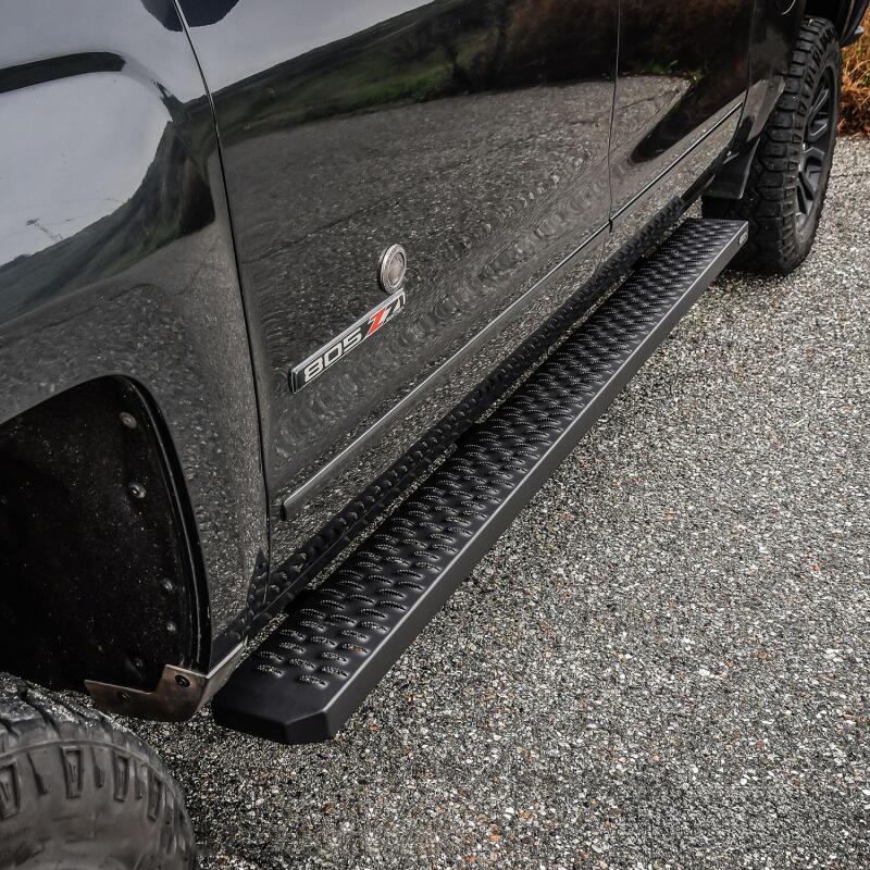 Westin Grate Steps Running Boards 86 in - Textured Black - Image 6