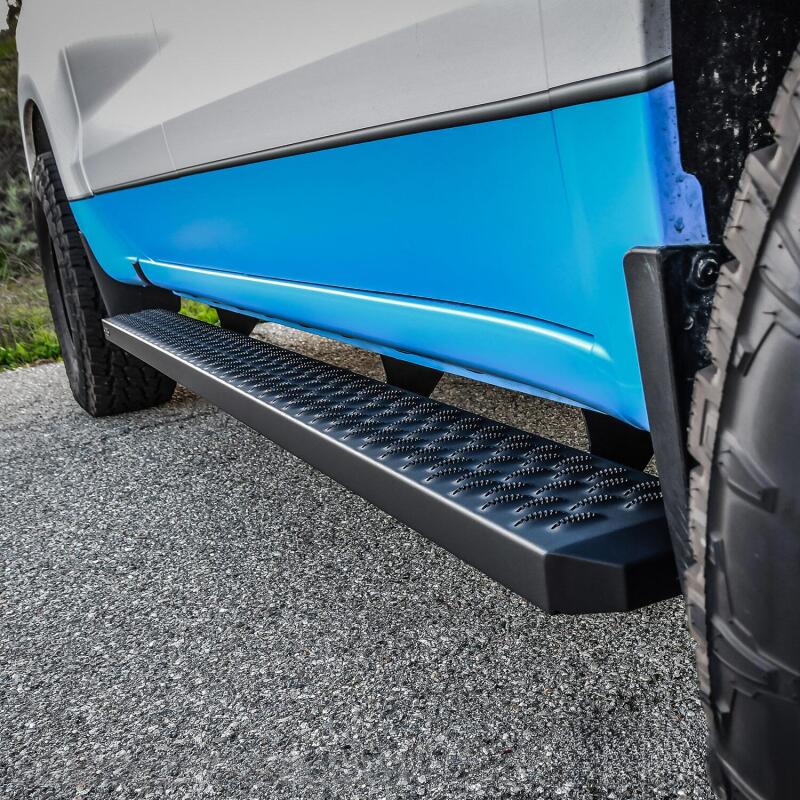 Westin Grate Steps Running Boards 90 in - Textured Black - Image 13