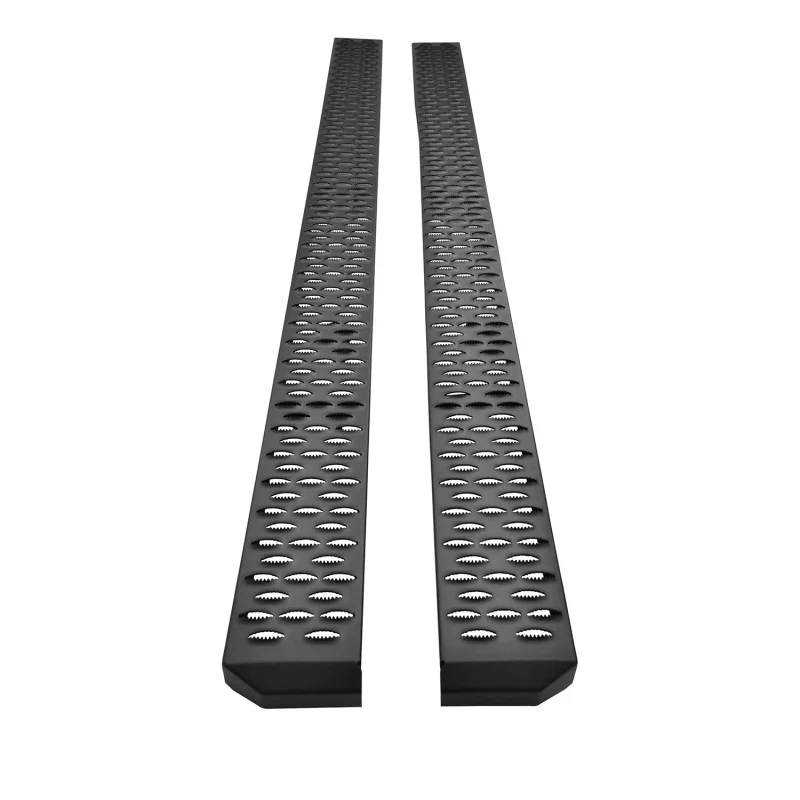Westin Grate Steps Running Boards 90 in - Textured Black - Image 16