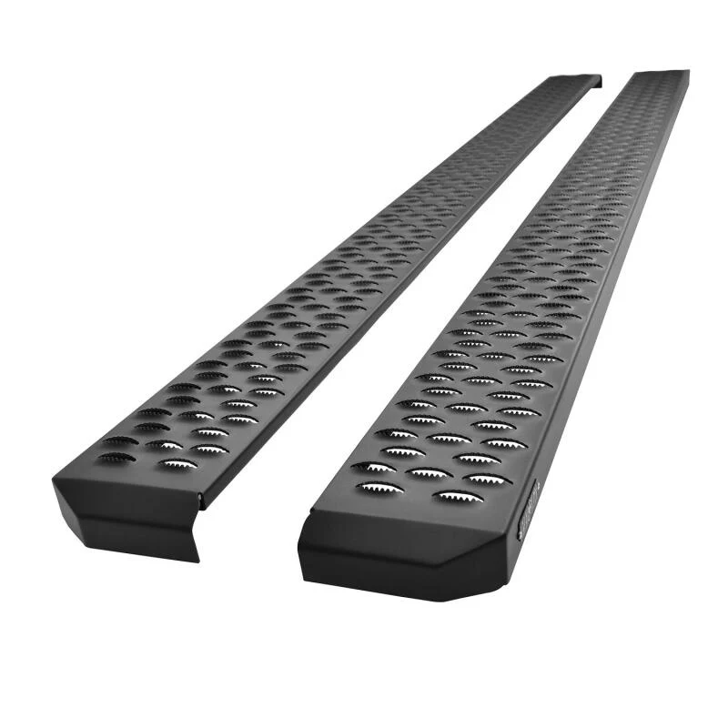 Westin Grate Steps Running Boards 90 in - Textured Black - Image 2