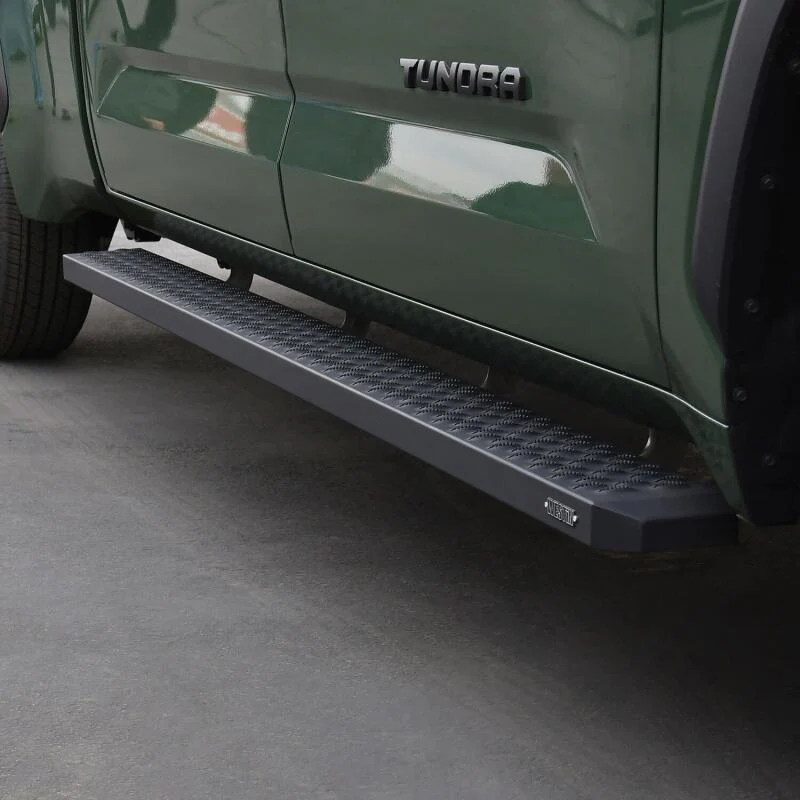 Westin Grate Steps Running Boards 90 in - Textured Black - Image 3