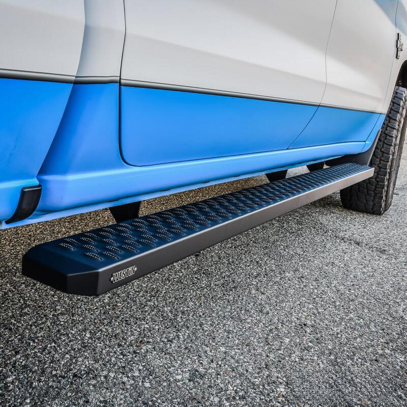 Westin Grate Steps Running Boards 90 in - Textured Black - Image 4