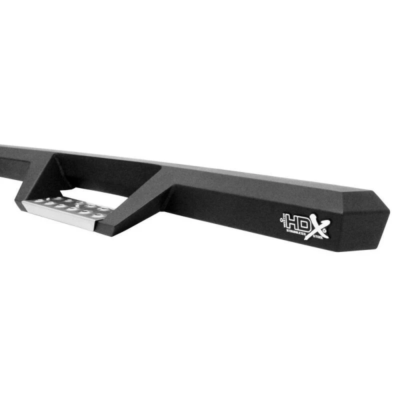 Westin/HDX 07-18 GM 15/25/3500 Crew Cab (Excl. Classic) SS Drop Nerf Step Bars - Textured Black - Image 2