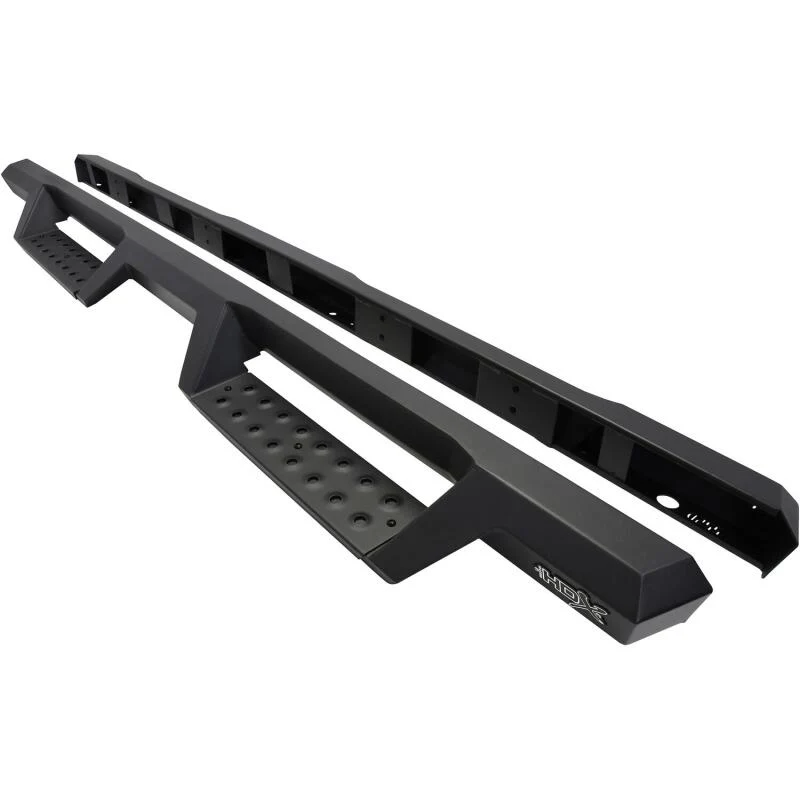 Westin/HDX 09-18 Dodge/Ram 1500 Crew Cab / 25/3500 Crew Drop Nerf Step Bars - Textured Black - Image 7